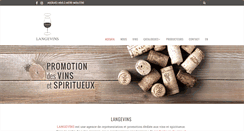 Desktop Screenshot of langevins.com